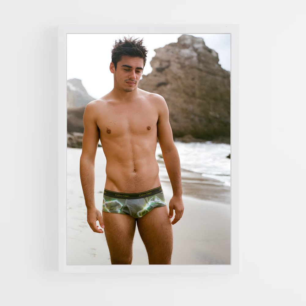 Poster Chris de mears – affiche Plongeon au tremplin (vue 3)